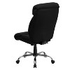 Emma and Oliver 400 lb. Big & Tall High Back Full Headrest Ergonomic Office Chair w/ Chrome Base - 2 of 4