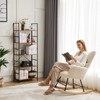 Bookshelf, 5 Tier Bookshelves, Home Office Bookcase Shelf Storage Organizer, Free Standing Storage Shelving Unit for Bedroom, Living Room - 3 of 4
