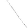 Guili Sterling Silver Rhodium Plated Micro Set Heart Shape Drop Pendant with Cubic Zirconia for a Glamorous Look, Perfect for Parties - 3 of 3