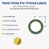 Avery Labels, 2" Diameter, Gold-Teal Berries, Matte, 120ct - 2 of 4