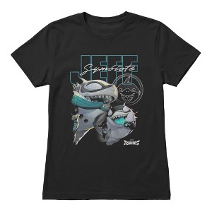 Marvel Rivals Women's Jeff Symbiote Montage T-Shirt : Target