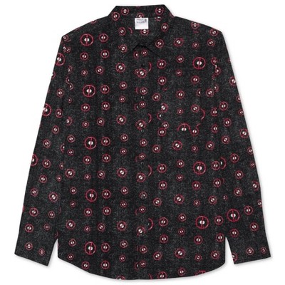 Jem Mens Deadpool Button Up Shirt