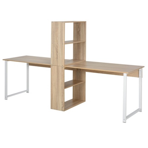 Extra long store double desk