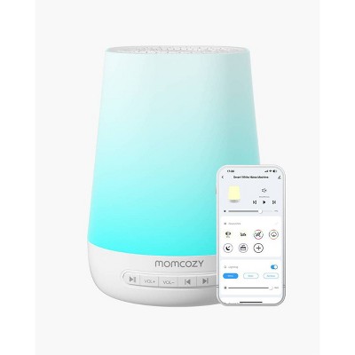 Image of Momcozy Noise Machine for Baby Sleeping with Night Light - White
