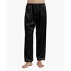 Mommesilk Piped Silk Pajamas For Men - 4 of 4