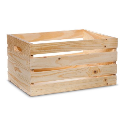 wooden crate box