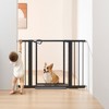 unipaws Clear Dog Gate Baby Gate - 2 of 4