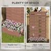 Trellis Planter for Climbing Plants, Raised Garden Bed with Trellis, Planter Box for Outdoor, 28.25" x 15" x 59" - 4 of 4