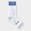 Women's Cushioned Striped 3pk Mid Crew Socks - Universal Thread™ 4-10 - 2 of 3