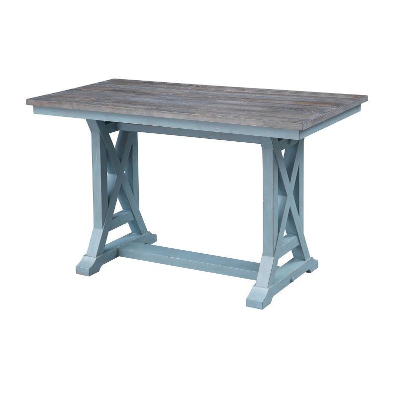 Skye II Counter Height Dining Table Blue - Treasure Trove Accents, 3 of 11