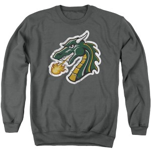 Tiffin University Official Distressed Primary Logo Adult Crewneck Sweatshirt - 1 of 4