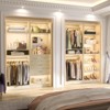 Aheaplus Closet System with Drawers and Mirror - 3 of 4