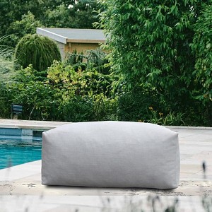 Evita Outdoor Patio Couch - Modular Contemporary Sofa for Unique Garden Furniture Setup-35.5*35.5*14 Inch - 1 of 4