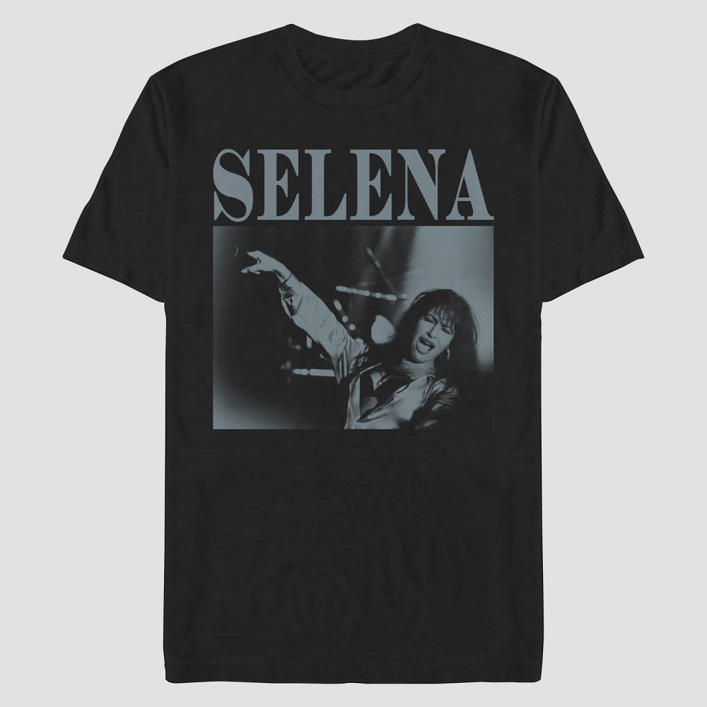 Men's Selena Short Sleeve Graphic T-Shirt - Black M
