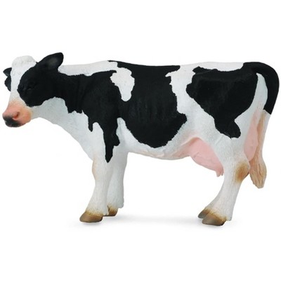 Breyer Animal Creations CollectA Farm Life Collection Miniature Figure | Friesian Cow