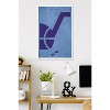 Trends International NBA Utah Jazz - Logo 25 Framed Wall Poster Prints - 2 of 4