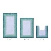 Torrent Collection 3 Piece 100% Soft Cotton Tufted Weave Bath Rug Set, Ombre Pattern, Super Soft & Absorbent, Machine Washable Bathroom Mats - 2 of 4