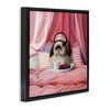 Stupell Industries Bunny with Breakfast In Bed, 18" x 18" - 3 of 4