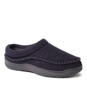 Dearfoams Men's Thompson Wool Blend Clog Slipper - 1 of 4
