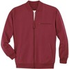 Collections Etc Men's Fleece Zip-Front Long Sleeve Jacket with Pockets - 2 of 4