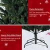 5ft/6ft/7ft Christmas Tree, Artificial Christmas Tree with Metal Stand & 7-Layer Realistic Pine Needles, Indoor, Outdoor Holiday Decor - 4 of 4