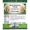 TerraVita Black Raspberry Orange Decaf Black Tea (50 tea bags, ZIN: 538509, 1-Pack) - 2 of 4