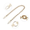 Unique Bargains Trendy Handbag Strap Coffee Color White 1 Pc - 3 of 4