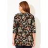 Catherines Women's Plus Size Suprema Feather Together Tee - 3 of 4