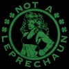 Juniors Womens Marvel St. Patrick's Day She-Hulk Not a Leprechaun T-Shirt - 2 of 4