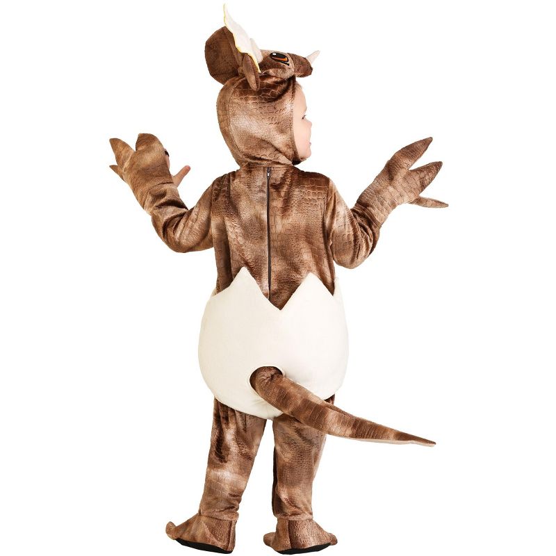 HalloweenCostumes.com Tiny Triceratops Dinosaur Costume for Toddlers, 2 of 16