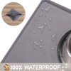 Aoibox Silicone Cat & Dog Food Mat, Waterproof Anti-Slip Pet Feeding Mat with Raised Edge to Prevent Spills, Easy Clean Dishwasher Safe for Drinkers - 4 of 4