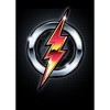 Flash Chrome Logo Boy's Charcoal Heather T-shirt - 2 of 3