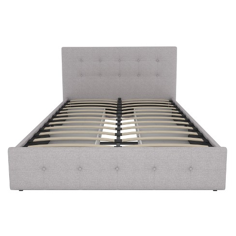 Full Rosalie Upholstered Bed With, Tufted Bed With Storage Full