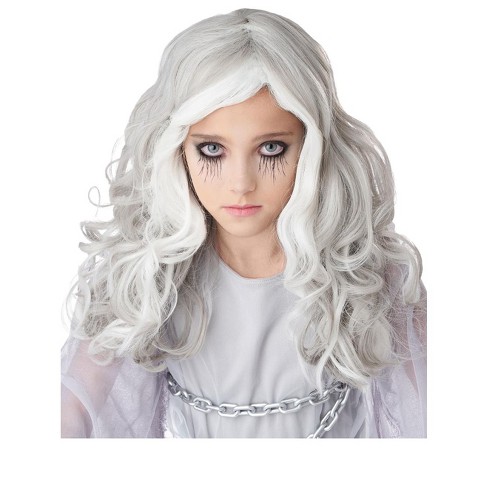 California Costumes Glow in the Dark Ghost Child Wig Standard