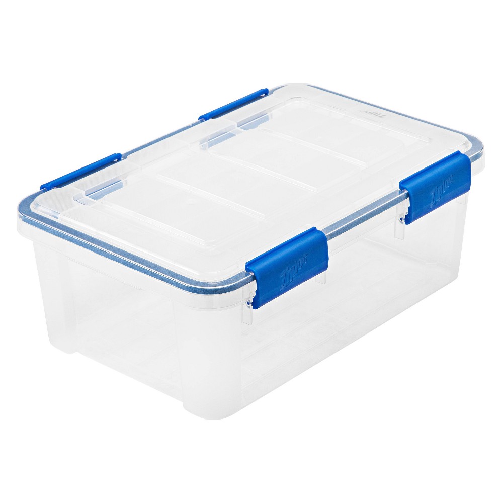 UPC 762016448800 product image for IRIS 16qt Ziploc Weather Shield Storage Box Clear | upcitemdb.com