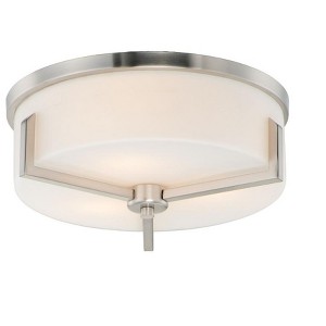 Maxim Lighting Dart 3 - Light Flush Mount in  Satin Nickel - 1 of 3