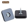 Unique Bargains Nail-on Square Chair Leg Protectors for Carpet Hardwood Floors - 3 of 4