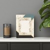 HomeRoots 5" x 7" Beige Black And Green Faux Marble Wood And Resin Tabletop Picture Frame - 2 of 4