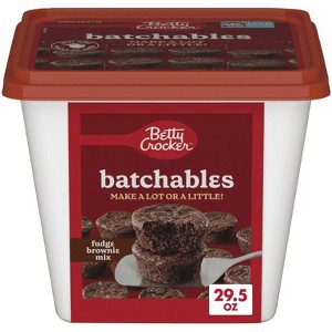 Betty Crocker Batchables Fudge Brownie Mix, Mix and Bake 4 to 12 per batch, 29.5 oz. (Pack of 2) - 1 of 1