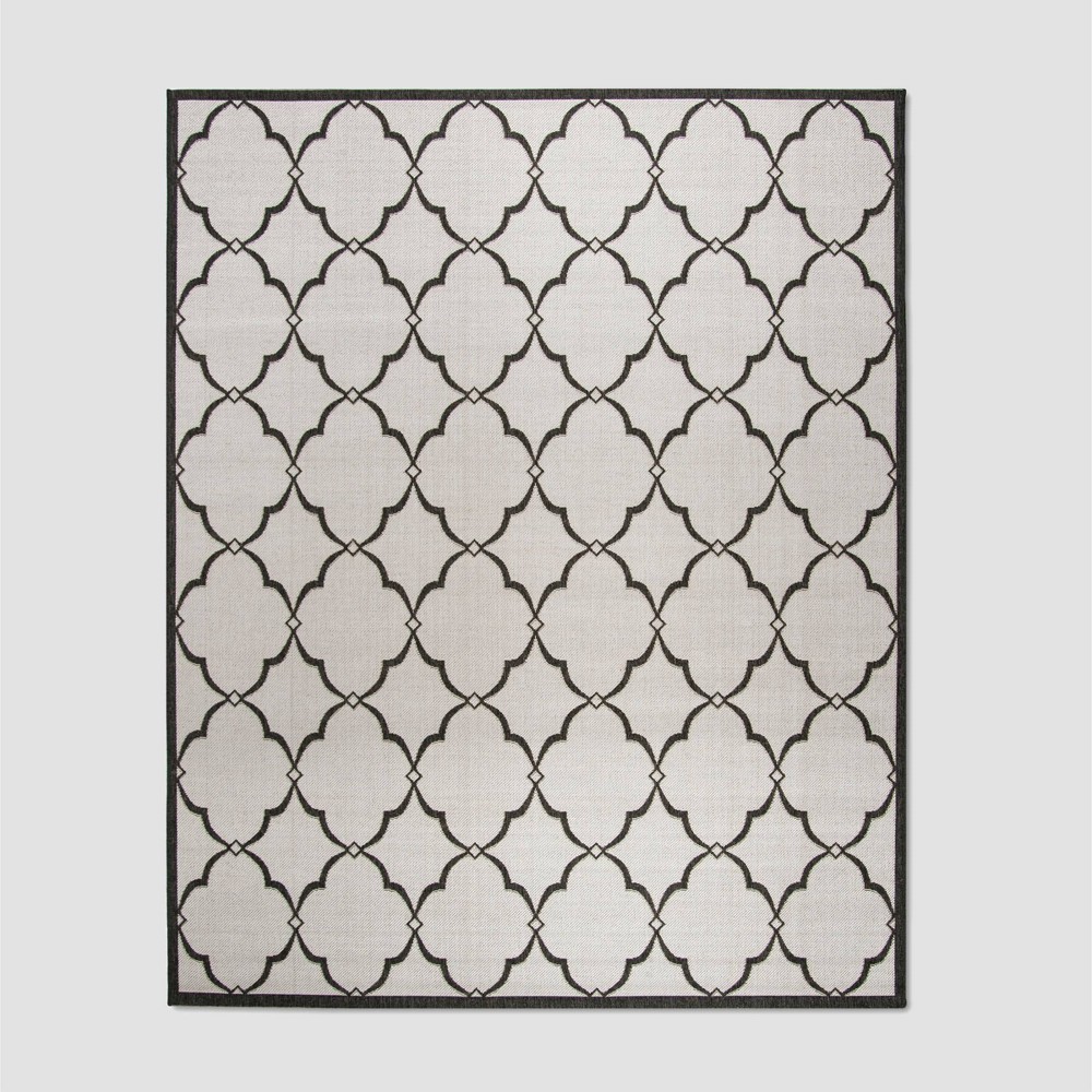  Cordia Outdoor Rug Light Gray/Charcoal
