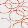 Mixed Cubed Beaded Bracelet Set 9pc - Universal Thread™ - 4 of 4
