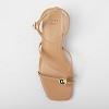 Women's Phoebe Strappy Ball Ornament Heels - A New Day™ - 3 of 4