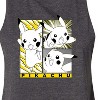 Women's - Pokémon - Pikachu Panel Art Graphic Racerback Tank - 2 of 3