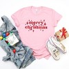 Simply Sage Market Women's Whimsical Merry Christmas Short Sleeve Graphic Tee - 3 of 4