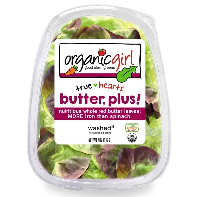 Organic Girl True Hearts Butter, Plus! Lettuce - 4oz