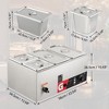 Commercial Electric Food Warmer 1200W  Steam Table With Temp Control - 2 of 4
