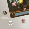 Art Remedy Ambrosius Bosschaert the Elder - Bouquet of Flower in a glass vase Classical vintage floral vase wall art Framed - 4 of 4