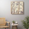 Olivia St Claire Winter Birch Trees Bamboo Framed Wall Art - Deny Designs - 3 of 3