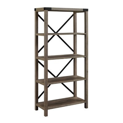 Rustic Gray Bookcase On 55 Off, Better Homes Gardens Glendale 3 Shelf Bookcase Rustic Gray Finish