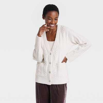 Target a new day chenille cardigan sale